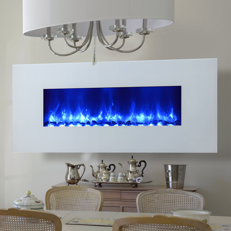 Miami LED Wall Mounted Electric Fireplace & Reviews AllModern